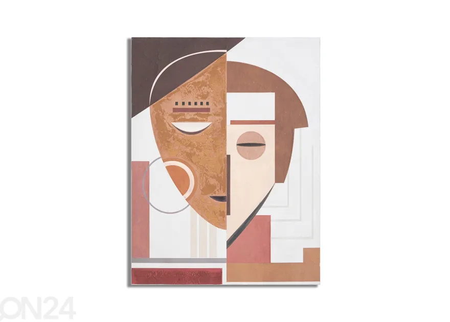 Taulu Ethnic Face 60x80 cm