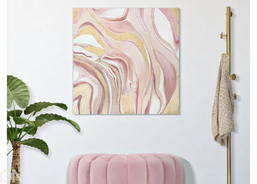 Taulu Pinkly 80x80 cm