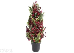 Tekokuusi marjakoristeilloa 75 cm