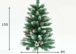 Tekokuusi Snowy Tree with Berry 150 cm