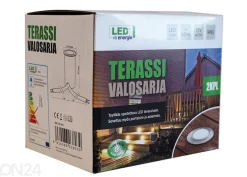 Terassivalot 2 kpl LED