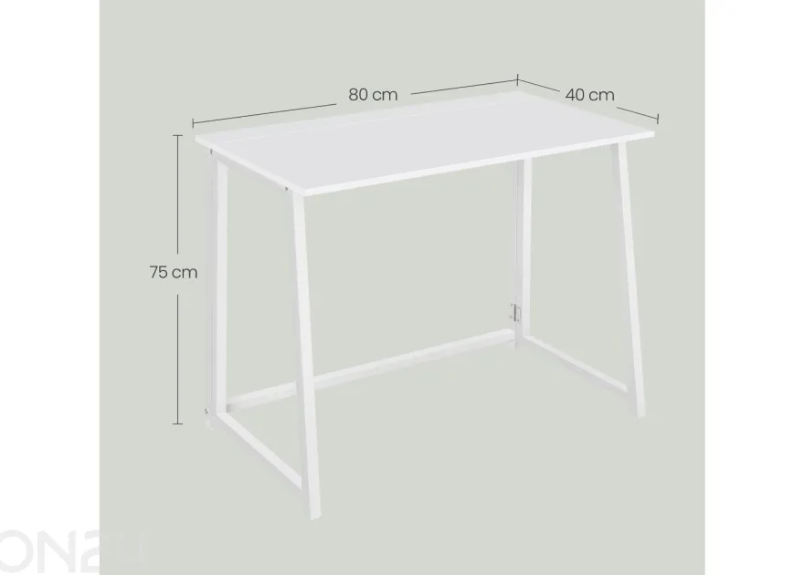 Tietokonepöytä Max 40x80 cm