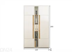 Toimistokaappi City 120 cm