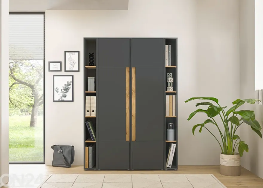 Toimistokaappi City 140 cm