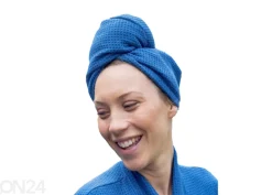 Turbaanipyyhe, sininen