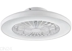 Tuuletinvalaisin Panama Led, valkoinen