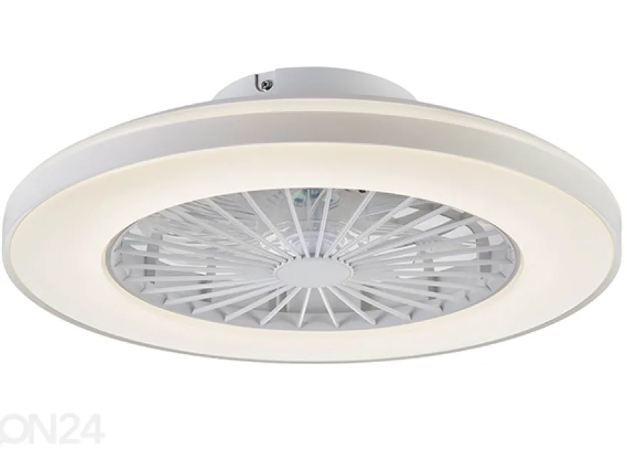 Tuuletinvalaisin Panama Led, valkoinen