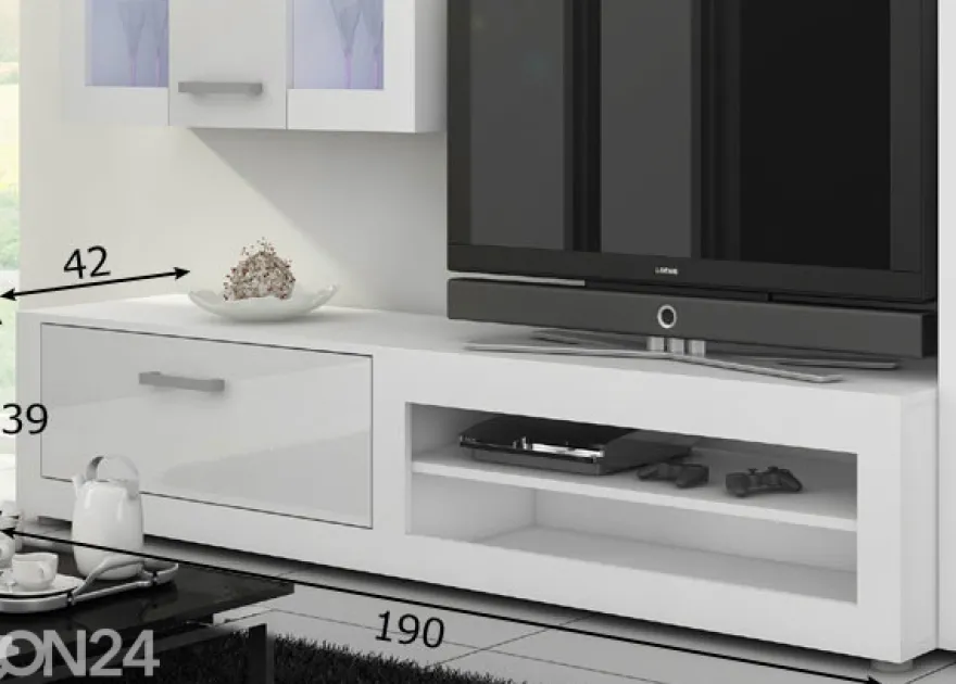 TV-taso Bally 190 cm