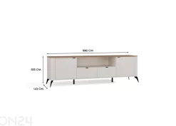 TV-taso Castello 186 cm