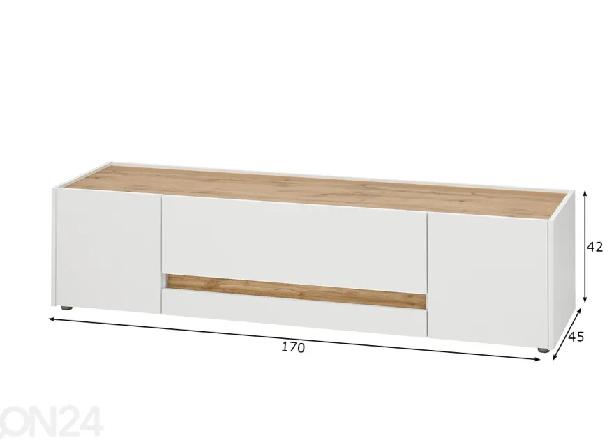 TV-taso City 170 cm