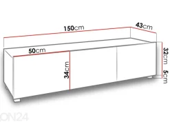 TV-taso Claudia 150 cm