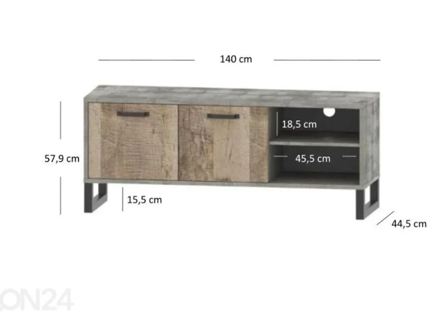 TV-taso 150 cm