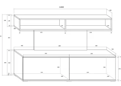 TV-taso 140 cm