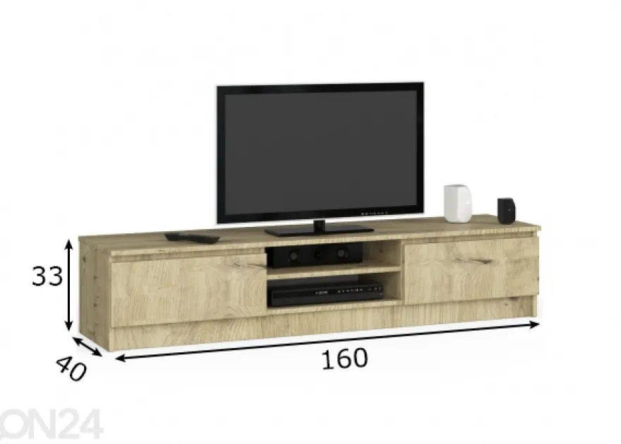 TV-taso 160 cm