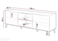 TV-taso 150 cm