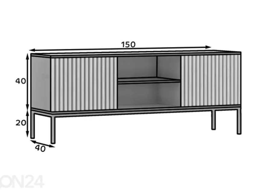 TV-taso 150 cm