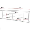 TV-taso 180 cm