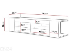 TV-taso 180 cm