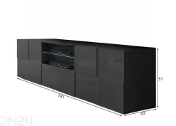 TV-taso Dama 181 cm