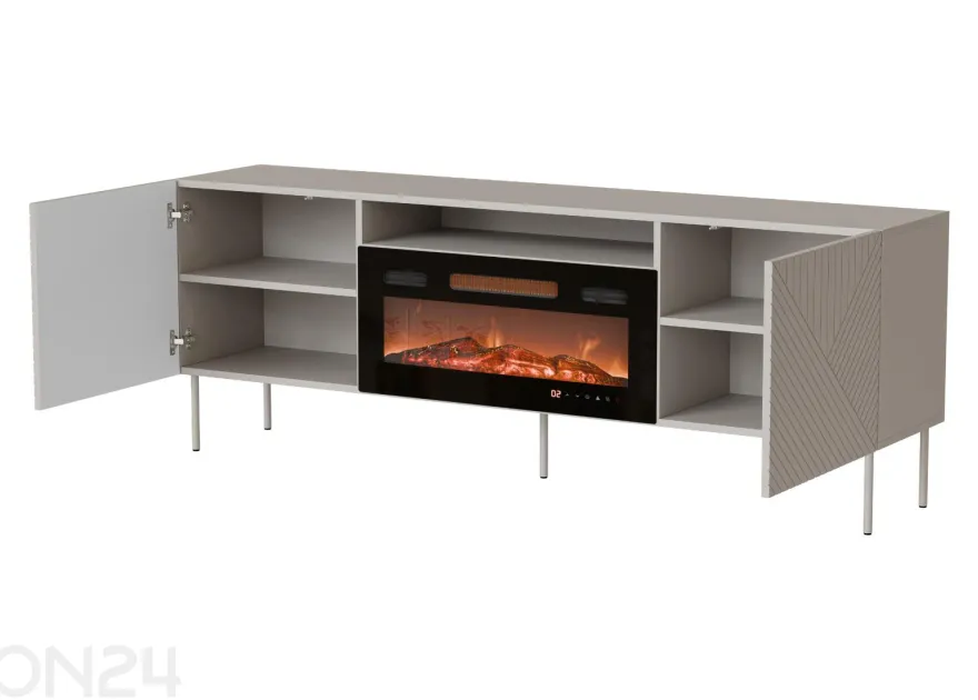 TV-taso Deco 191 cm + sähkötakka