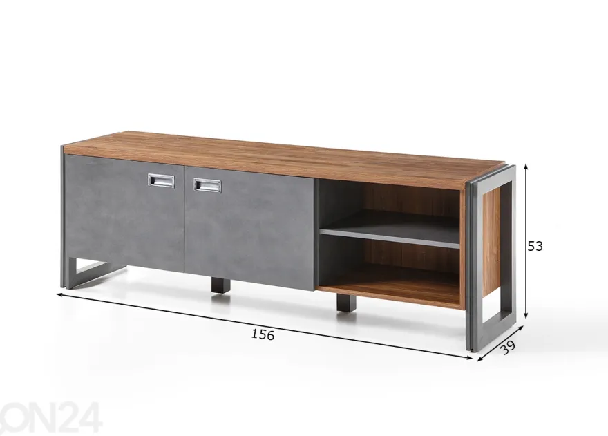 TV-taso Detroit 156 cm