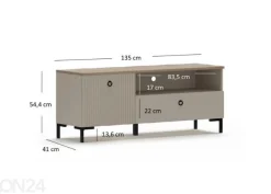TV-taso Dominica 135 cm