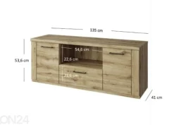TV-taso Doorset 135 cm