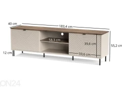 TV-taso Evo 183,4 cm