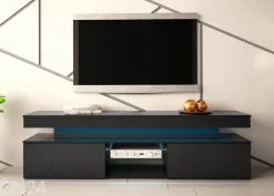 TV-taso Glossa 190 cm + LED