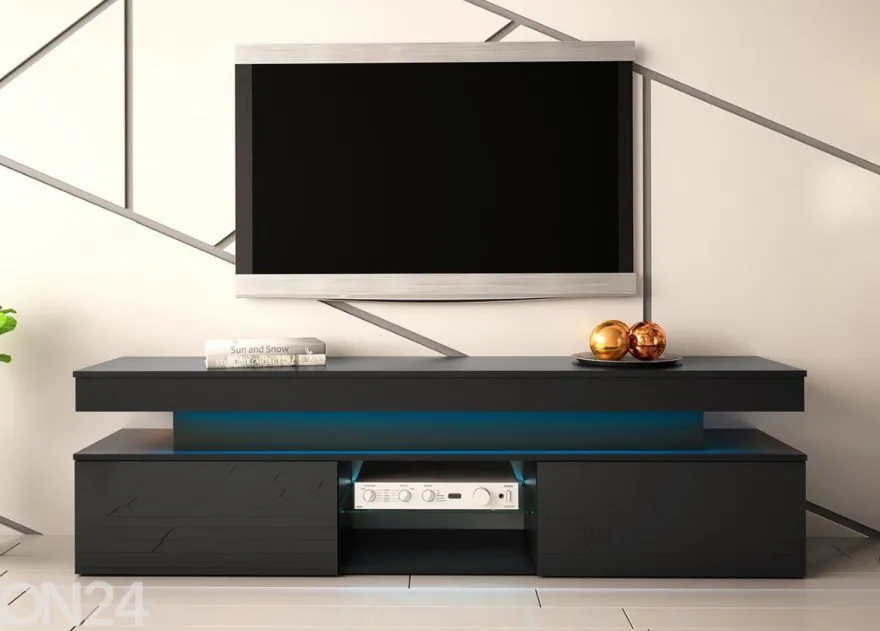 TV-taso Glossa 190 cm + LED