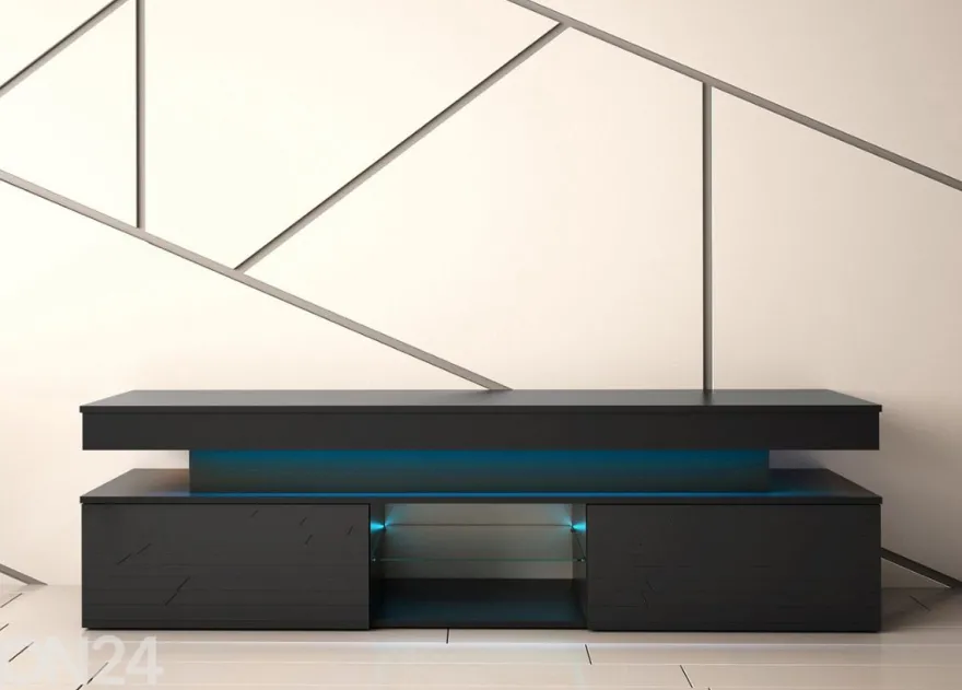 TV-taso Glossa 190 cm + LED