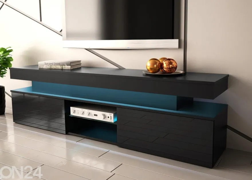 TV-taso Glossa 190 cm + LED