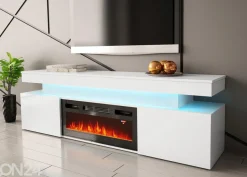 TV-taso Glossa 190 cm + sähkötakka + LED