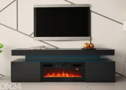 TV-taso Glossa 190 cm + sähkötakka + LED