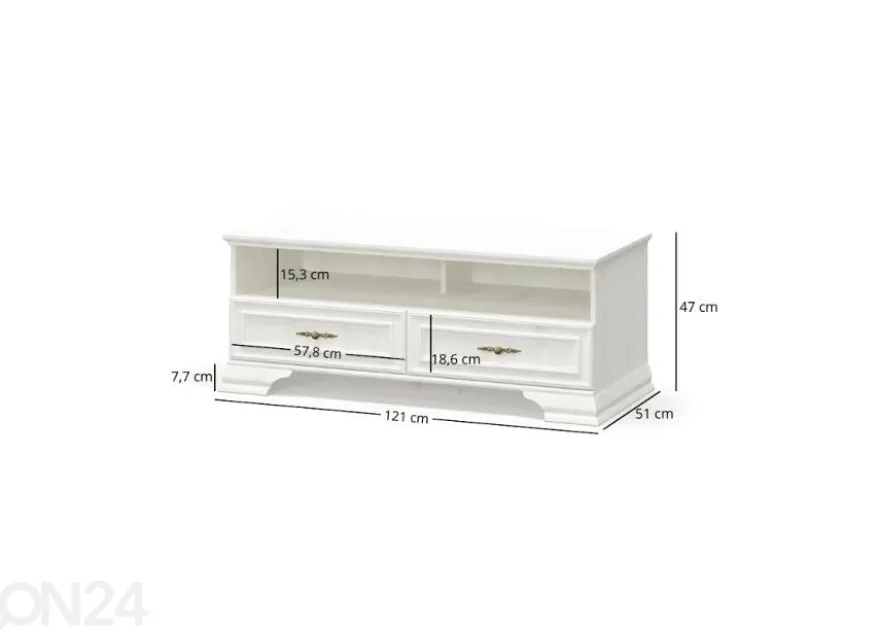 TV-taso Irys 121 cm