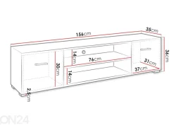TV-taso Katie 156 cm