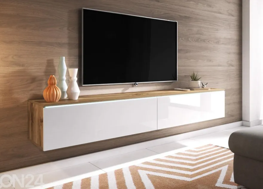 TV-taso + LED-valaistus