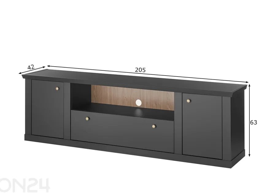 TV-taso Lincoln 205 cm