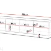 TV-taso Liverti 200 cm