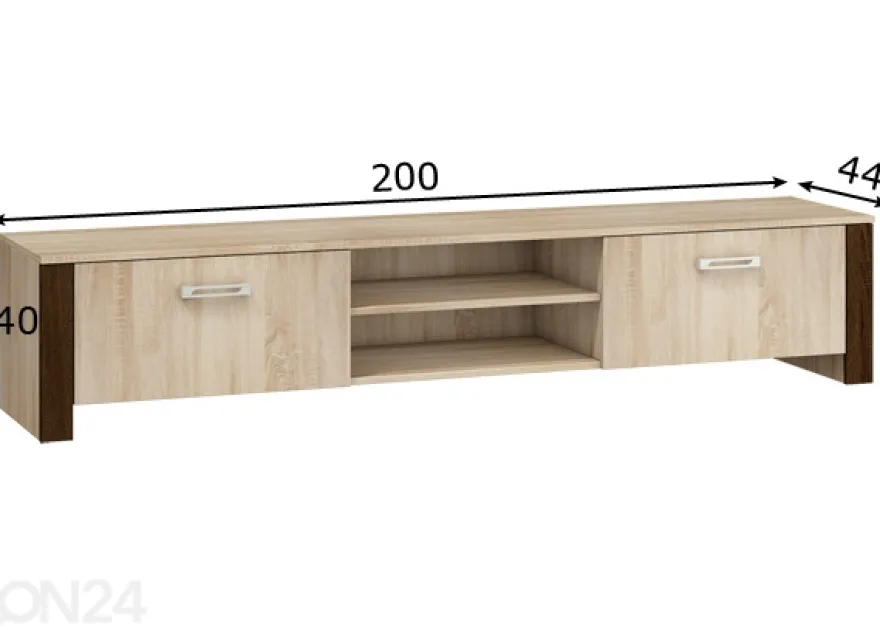 TV-taso Midleton 200 cm