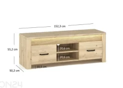 TV-taso Moris 152,3 cm + LED