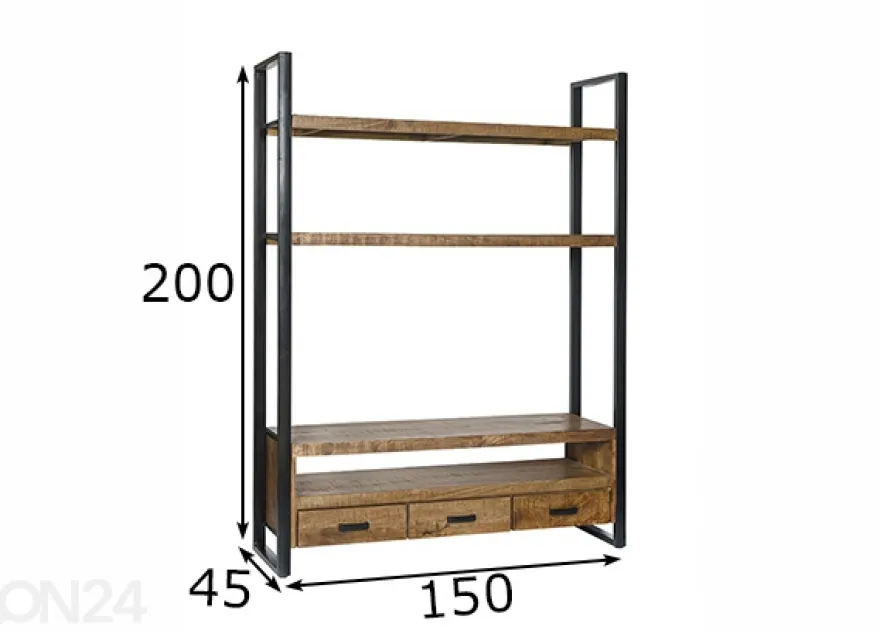 TV-taso Nairobi 150 cm