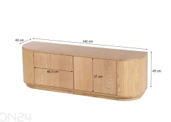 TV-taso Novero 140 cm