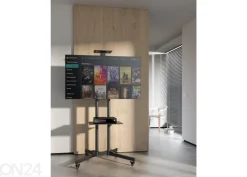 TV-taso pyörillä