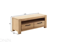 TV-taso Silias 132 cm