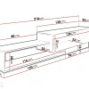 TV-taso Sonata 210 cm