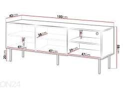 TV-taso Terry 150 cm