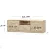 TV-taso Tips 123,2 cm