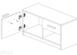 TV-taso Tips 83,4 cm