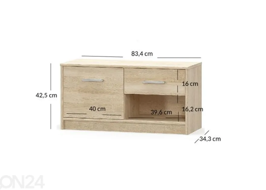 TV-taso Tips 83,4 cm